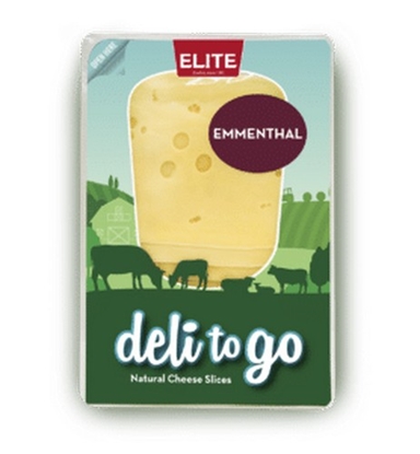 Picture of ELITE D2GO EMMENTAL SLICES 7+3